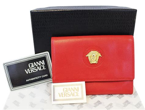 versace see through bag|versace leather wallet.